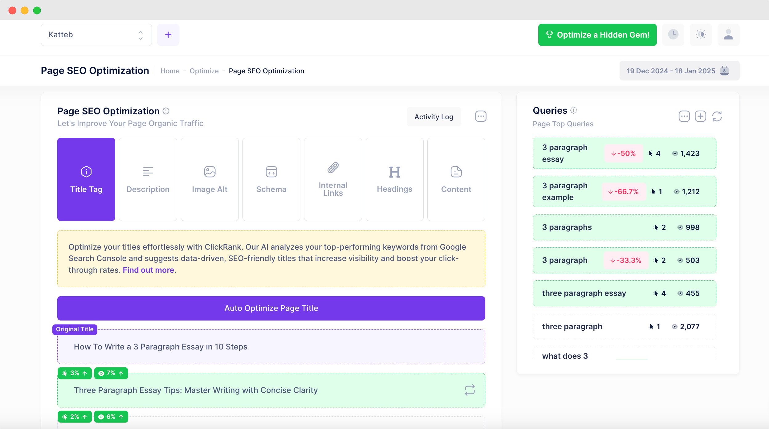 Boost Your CTR in Bulk with ClickRank