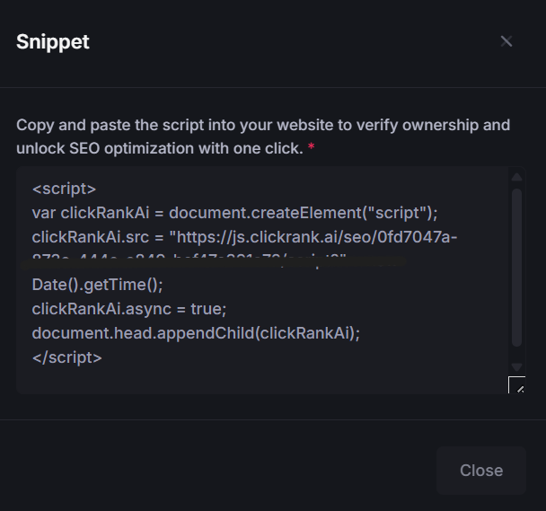 retrieve-the-clickrank-javascript-code