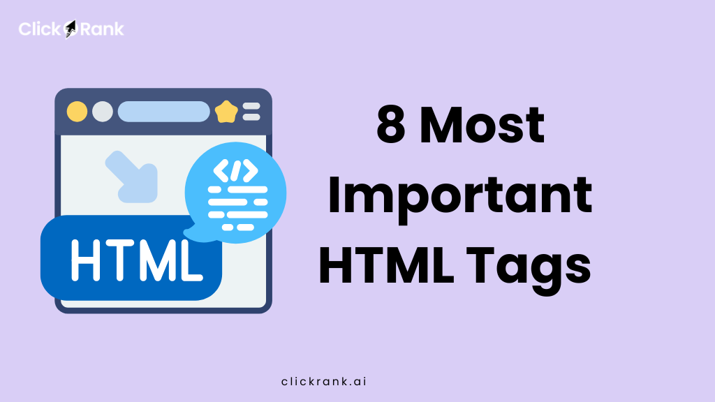 8 Most Important HTML Tags for SEO You Must Get Right
