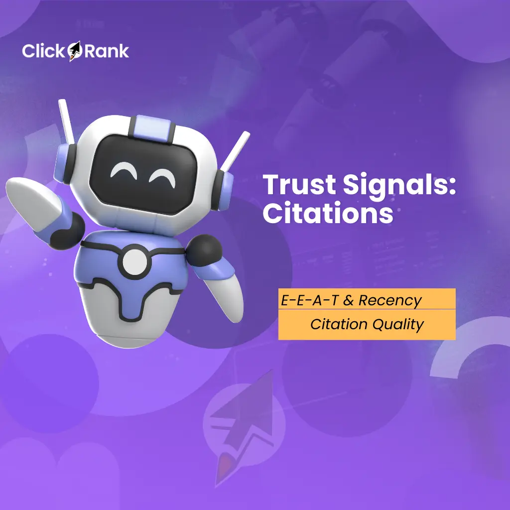 ClickRank Citations E E A T Freshness