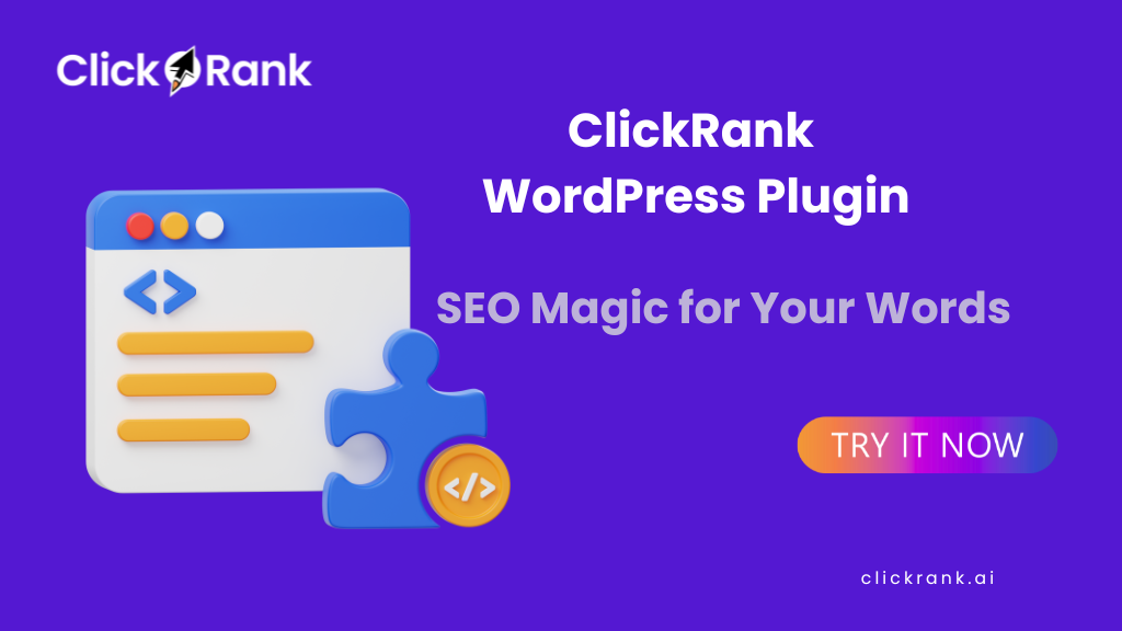 content optimization with ClickRank WordPress Plugin