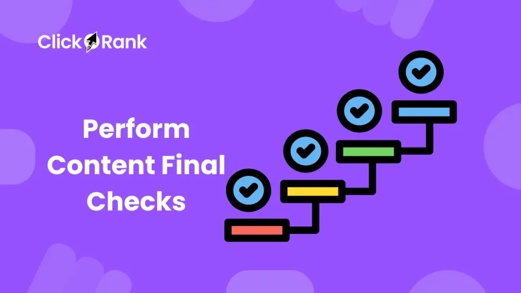 What Are the Essential Final Checks in Content SEO for 2026? 1 How to Perform Content Final Checks