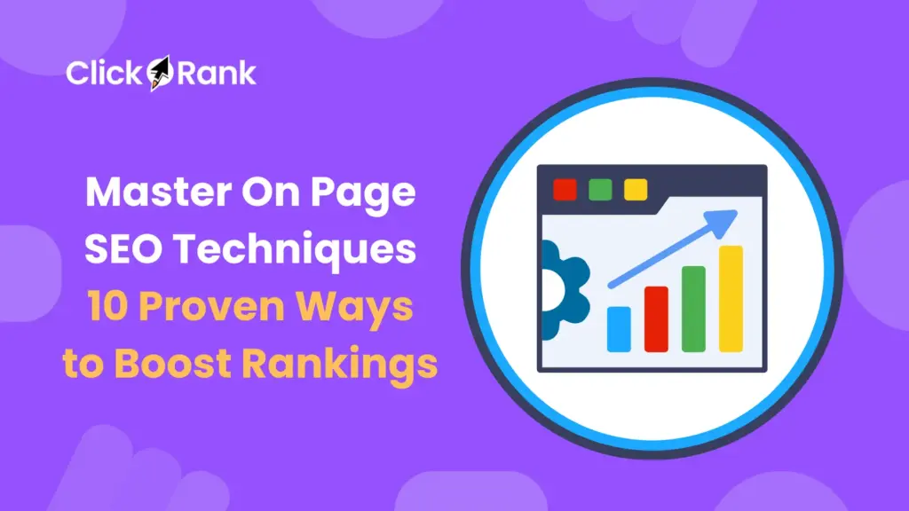 On Page SEO Techniques