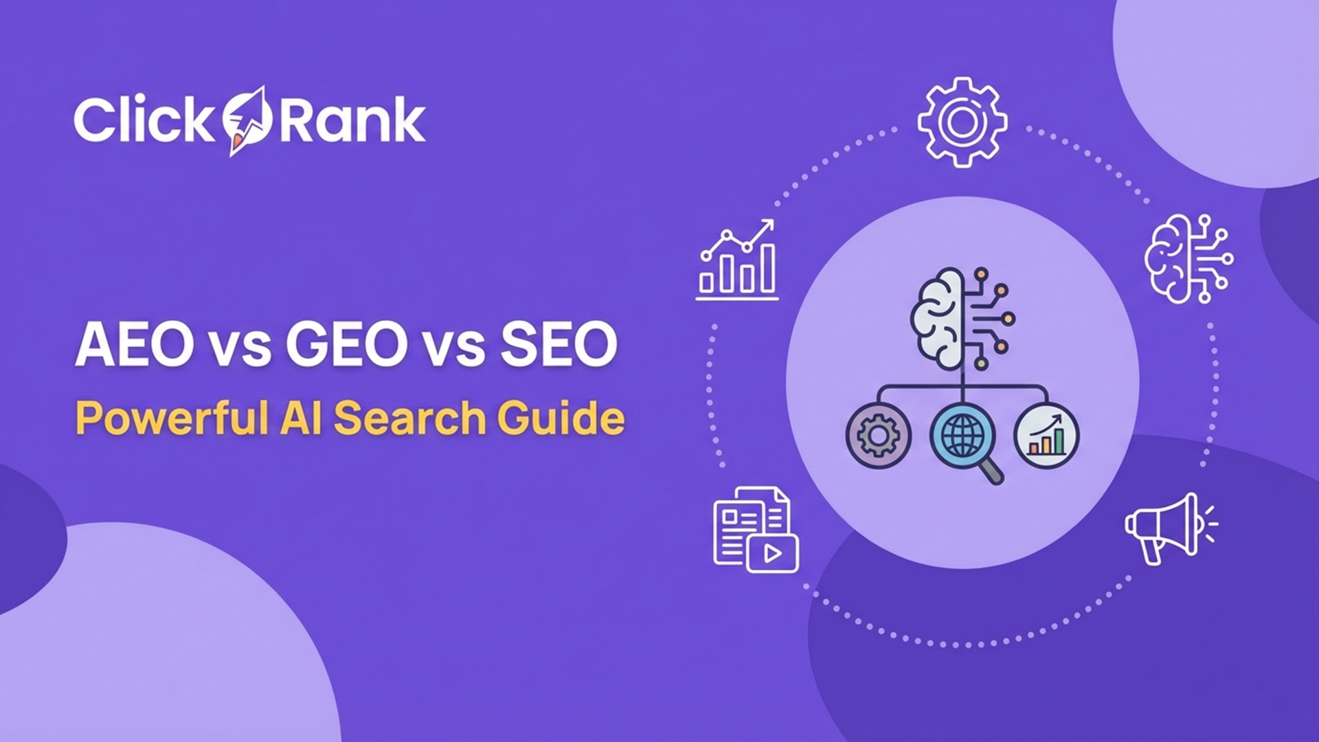 AEO vs GEO vs SEO Explained: Powerful 2026 AI Search Guide