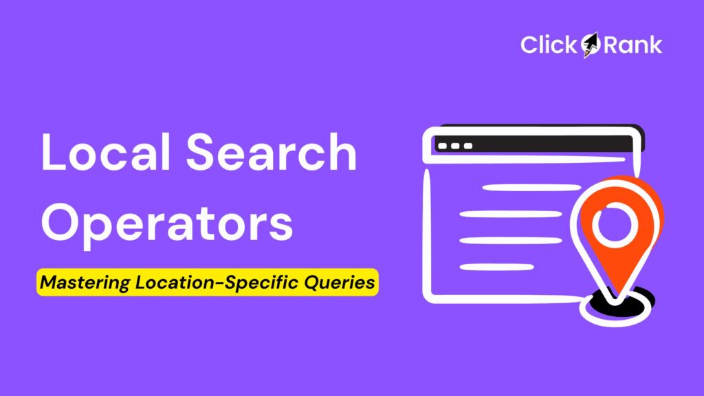 Local Search Operators