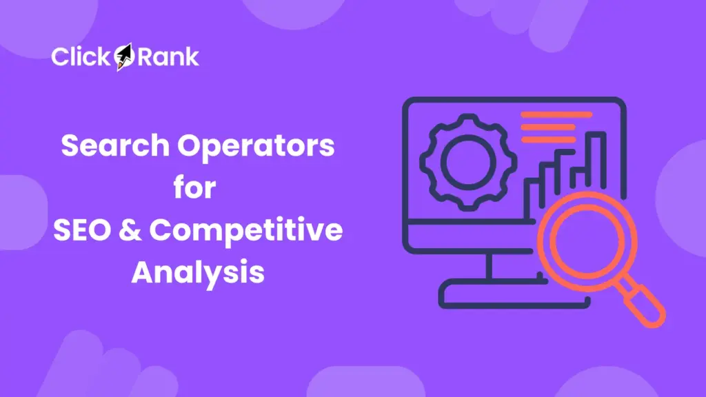 Use of Search Operators for SEO