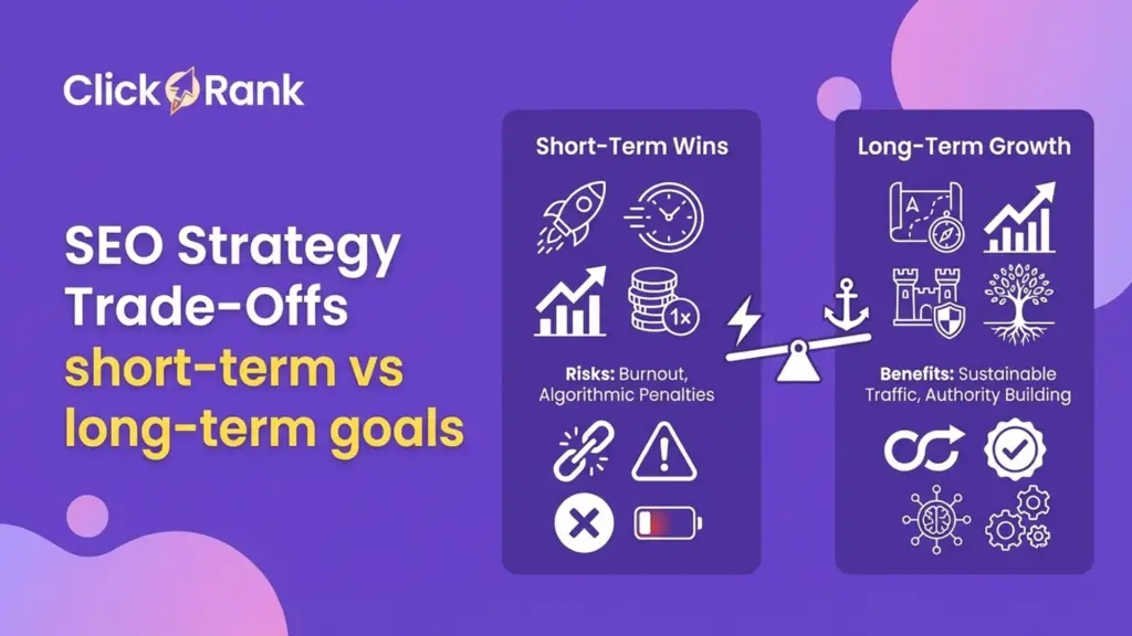 SEO Strategy Trade-Offs