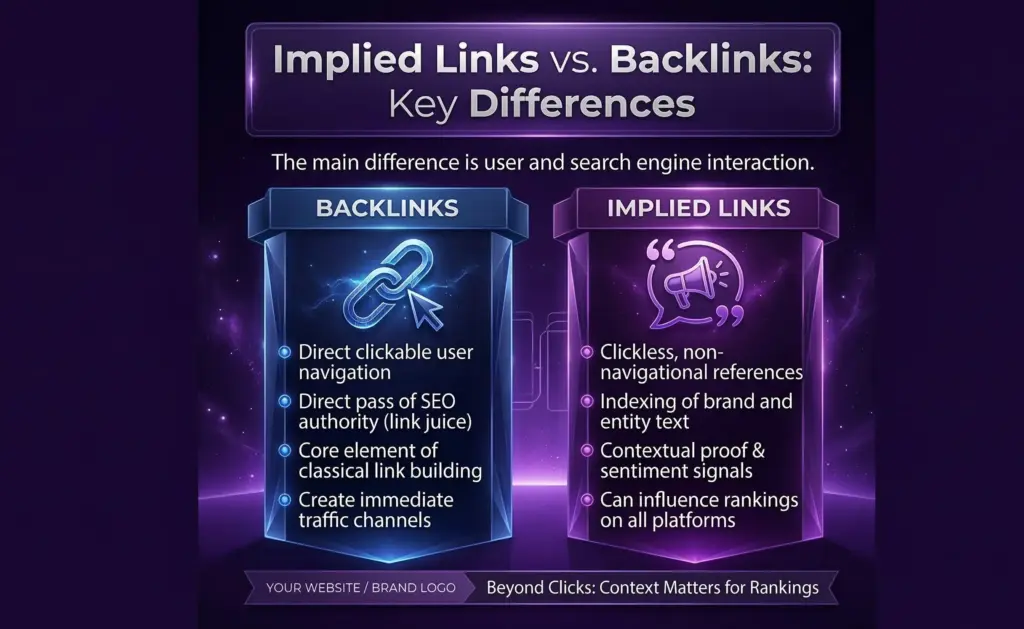 Implied Links Differ From Backlinks