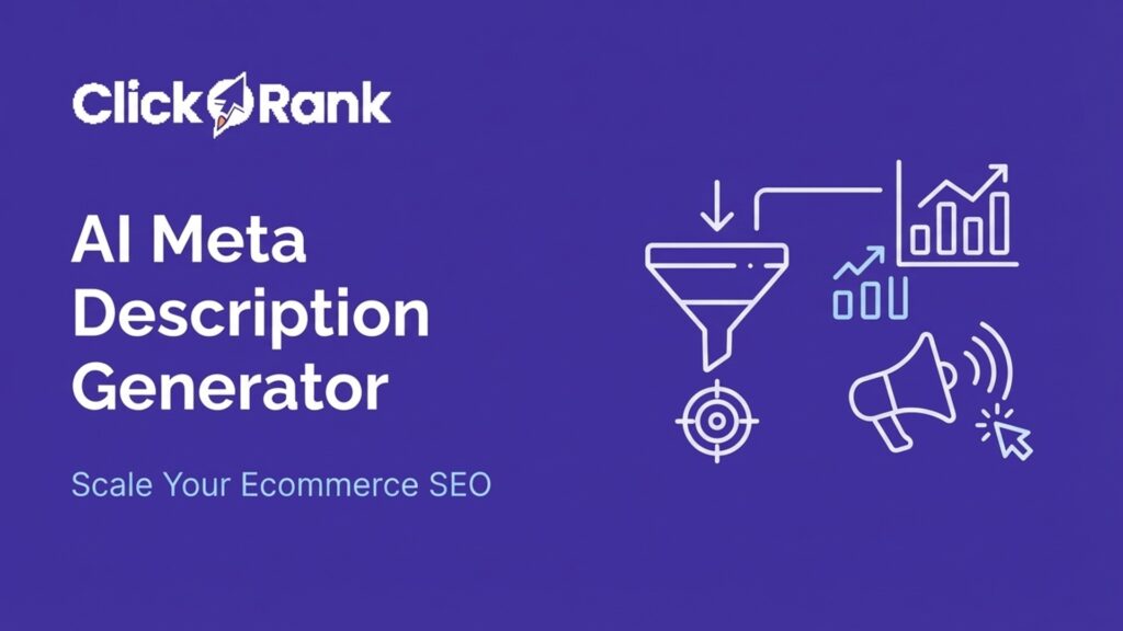 AI Meta Description Generator for Ecommerce