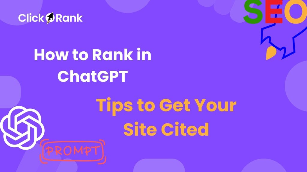 How to Rank in ChatGPT