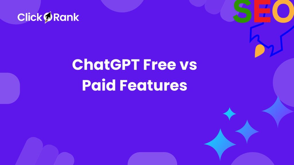 chatgpt free vs paid features