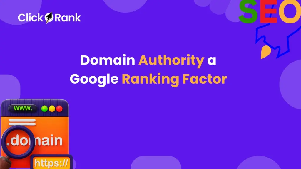 is Domain Authority a Ranking Factor