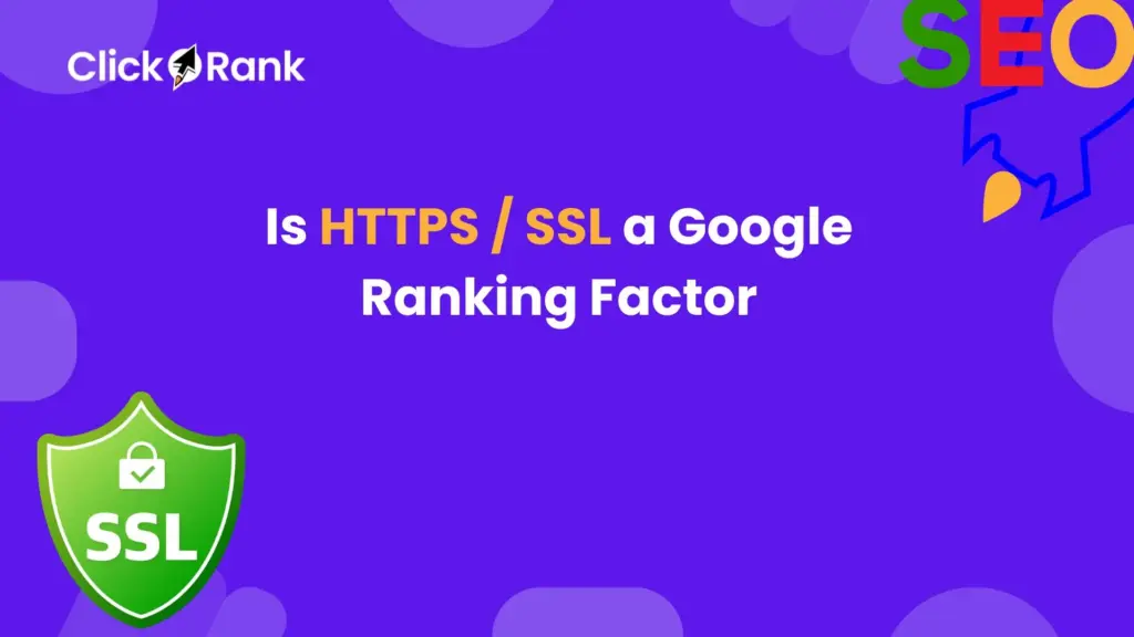 HTTPS SSL Ranking Factor