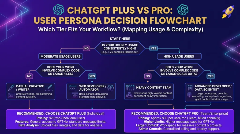 Comparação de desempenho e alocação de recursos computacionais entre o ChatGPT Pro e o ChatGPT Plus