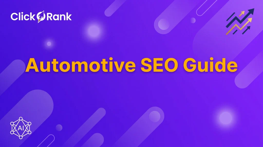 Automotive SEO guide
